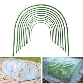 6PC 7ft*0.43inch Small greenhouse plastic elbows, garden arch support accessories, greenhouse arch pole connecting pipes, support fixtures