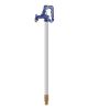 Frost Proof Yard Hydrant, 4.25 FT Freeze-Proof Outdoor Faucet with 24" Bury Dept, 3/4" NPT Pipe Connection & 3/4" NH Hose Coupling