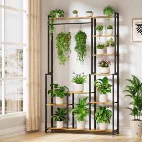 Large Plant Stand Indoor with Grow Light, 71 Inches Tall Plant Shelf, 8 Tiered Heavy-Duty Metal Plant Stand