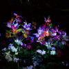 4-piece set of 160 LED 68 butterfly solar lights, used for garden and yard decoration, Christmas decorations, Mother's Day gifts for mothers