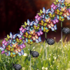 4-piece set of 160 LED 68 butterfly solar lights, used for garden and yard decoration, Christmas decorations, Mother's Day gifts for mothers