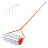 Lake Weed Roller, 12 ft Lake & Pond Weed Removal Tool, Muck Razer Aquatic & Sludge Tiller, Rid Roots and Muck Buildup