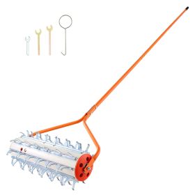 Lake Weed Roller, 12 ft Lake & Pond Weed Removal Tool, Muck Razer Aquatic & Sludge Tiller, Rid Roots and Muck Buildup