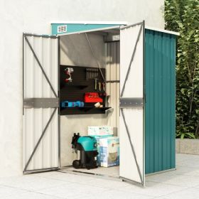 Garden Shed Green Galvanized steel Medium Garden Shed