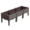 47.2inches Deep Raised Garden Bed – Durable Planter Box with Legs for Vegetables, Herbs, and Flowers, Outdoor Garden Container