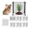 5 Pack Plant Protector from Animals, 15.35'' x 15.35'' Chicken Wire Plant Protector, Plant Cages for Outdoor Plants, Flowers & Vegetables