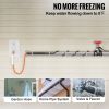Self-Regulating Pipe Heating Cable, 9FT 5W/FT Heat Tape for Pipes Freeze Protection, Water Pipe Heat Cable with Built-in Thermostat Protects PVC Hose