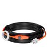 Pipe Heating Cable, 30FT 7W/FT Heat Tape for Pipes with Built-in Thermostat, Water Pipe Heat Cable Protects PVC Hose