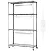 Plant Stand with Grow Light, 4 Tier Plant Shelf with 90W Grow Light for Indoor Plants