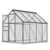 6' x 8' x 6.5' Polycarbonate Greenhouse