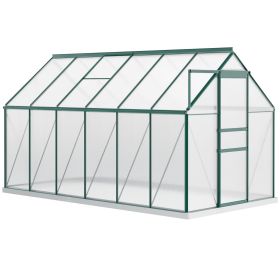 6' x 12' x 6.5' Polycarbonate Greenhouse