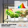 Plant Stand with Grow Light, 6-Tier Large Tall Plant Shelf with 3000K 200W Full Spectrum Grow Light