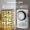Plant Stand with Grow Light, 6-Tier Large Tall Plant Shelf with 3000K 200W Full Spectrum Grow Light