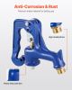 Frost Free Outdoor Faucet, Freeze Proof Yard Hydrant Complete Head Assembly, with 1" NPT Galvanized Pipe Thread & 3/4" Hose Connection for Yard