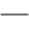 Garden Raised Bed Grey Powder-coated steel Large