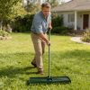 Garden backyard leveler with 79.5 long handle heavy duty tool lawn leveling rake