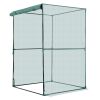 Crop Cage, 3.9 x 3.9 x 5.9 ft Plant Protection Tent with Zippered Door, Wind-Resistant Tall Crop Cage, Easy to Install, Outdoor Raised Bed Cover