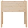Garden Planter 27.6"x12.2"x27.6" Solid Wood Pine