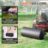 Tow Behind Lawn Roller, 400lbs Sand/Water Filled Yard Roller, LLDPE Drum and Steel Frame Sod Roller with Easy-turn Plug