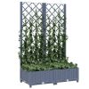 Garden Planter Blue Grey Polypropylene Large Planters