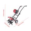 31CC 4-Stroke Gas Powered Tiller Cultivator, Handheld Rototiller for Lawn, Garden and Soil Cultivation