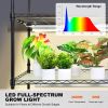 Plant Stand with Grow Light, 4 Tiers Plant Shelf with 3000K 180W LED Full Spectrum Light for Indoor Plants