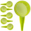 Sowing Seed Dispenser Hand Tool, 6 Pack Handheld Garden Seeder Sower Planter with 5 Dial Settings, Ideal for Small Seeds of Flowers, Vegetables