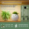 Large Plant Stand Indoor with Grow Light, 71 Inches Tall Plant Shelf, 8 Tiered Heavy-Duty Metal Plant Stand