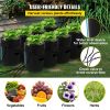 DWC Hydroponic System, 5 Gallon 8 Buckets, Deep Water Culture Growing Bucket, Hydroponics Grow Kit with Pump, Air Stone and Water Level Device