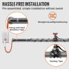 Self-Regulating Pipe Heating Cable, 9FT 5W/FT Heat Tape for Pipes Freeze Protection, Water Pipe Heat Cable with Built-in Thermostat Protects PVC Hose