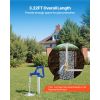 Frost Proof Yard Hydrant, 3.22FT Freeze-Proof Outdoor Faucet with 12" Bury Depth, 3/4" NPT Pipe Connection & 3/4" NH Hose Coupling