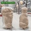 54inch*60ft Natural jute cloth, an eco-friendly plant cover, perfectly protects the soil and promotes plant growth