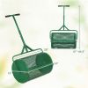 24" Lawn Topdressing Spreader with 0.75"×0.5" Mesh, Compost Spreader for Soil Sand Fertilizer Green