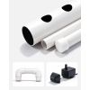 Hydroponics Growing System Kit, 1-Tier 36 Sites UPVC Pipe Hydroponic Grow Kit with Timed Irrigation, Sun & Light Blocking Pipes