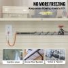 Self-Regulating Pipe Heating Cable, 6-feet 5W/ft Heat Tape for Pipes Freeze Protection, Protects PVC Hose, Metal and Plastic Pipe from Freezing, 120V