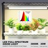 Plant Stand with Grow Light, 4 Tier Plant Shelf with 90W Grow Light for Indoor Plants