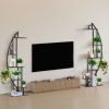 Plant Stand Indoor with Grow Lights, 63 in Tall 6-Tiered Lighted Plant Shelf, 2 Pack Metal Corner Plants Holder, 3 Timer & 10 Brightness