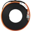 Self-Regulating Pipe Heating Cable, 120-feet 5W/ft Heat Tape for Pipes Freeze Protection, Protects PVC Hose, Metal and Plastic Pipe from Freezing