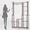 Large Plant Stand Indoor with Grow Light, 71 Inches Tall Plant Shelf, 8 Tiered Heavy-Duty Metal Plant Stand