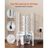 Hydroponic Tower, 30 Pods 6 Tiers Hydroponics Growing System Kit with LED Grow Light & App Control, Vertical Home Garden with 20L Water Tank & Pump