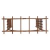 [Same Code: 43529880]Beautiful And Practical Garden Arch Dark Brown