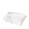 Pro Series 30' x 60' Light Deprivation Two Layer Cover Greenhouse Grow Tent, 6-mil Blackout Tarp and Clear Film, Cold Frame, Hand Crank Roll-Up Sides
