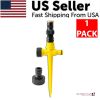 360° Rotation Auto Irrigation System Garden Lawn Sprinkler Patio Save Water USA