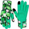 Leather Gardening Gloves for Women Thorn Proof Garden Gloves Touch Screen Working Gloves Gifts  Medium