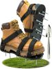 Lawn Aerator Shoes for Lawn, Soil Yard Aerator Tool with Hook & Loop Straps for Effectively Aerating
