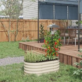 Metal Planter Box (Color: as picture)