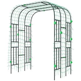 Garden Bed, Galvanized Planter, Tomato Cage (Color: as picture)