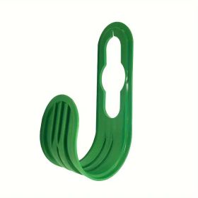 Garden Watering Pipe Hook Wall Mounted Neat Bracket (Color: Green, Type: Hook)