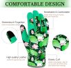 Leather Gardening Gloves for Women Thorn Proof Garden Gloves Touch Screen Working Gloves Gifts  Medium