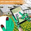 Leather Gardening Gloves for Women Thorn Proof Garden Gloves Touch Screen Working Gloves Gifts  Medium